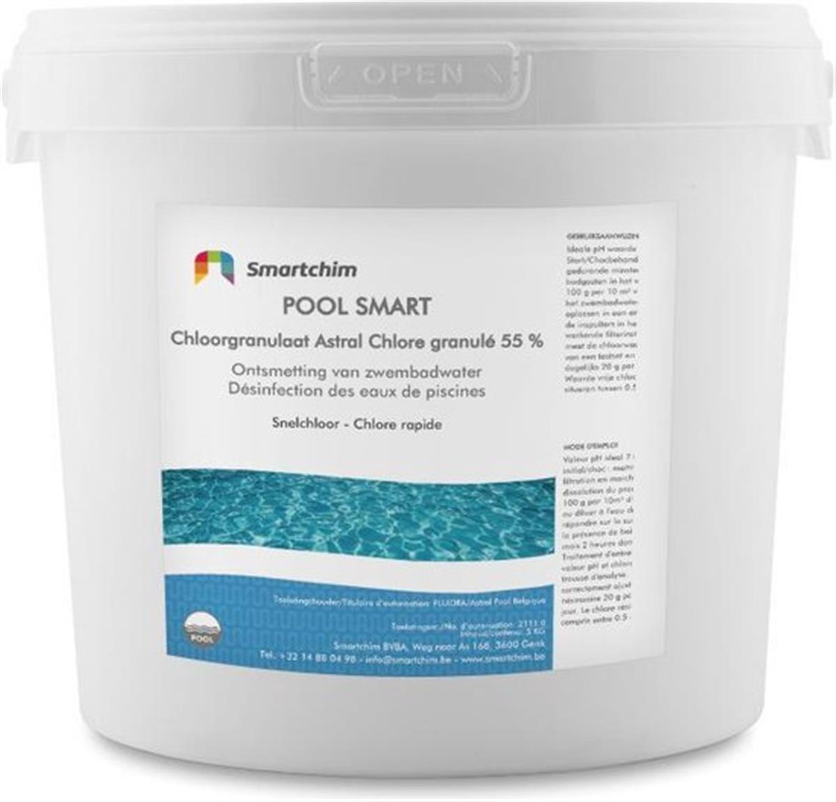 Pool Smart chock granulaat snelchloor 5kg